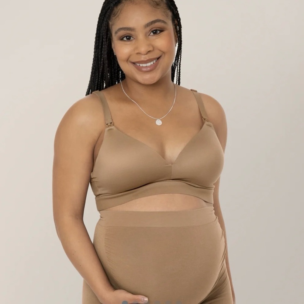 Kindred Bravely Pumping Nursing Bra in Tan NWT